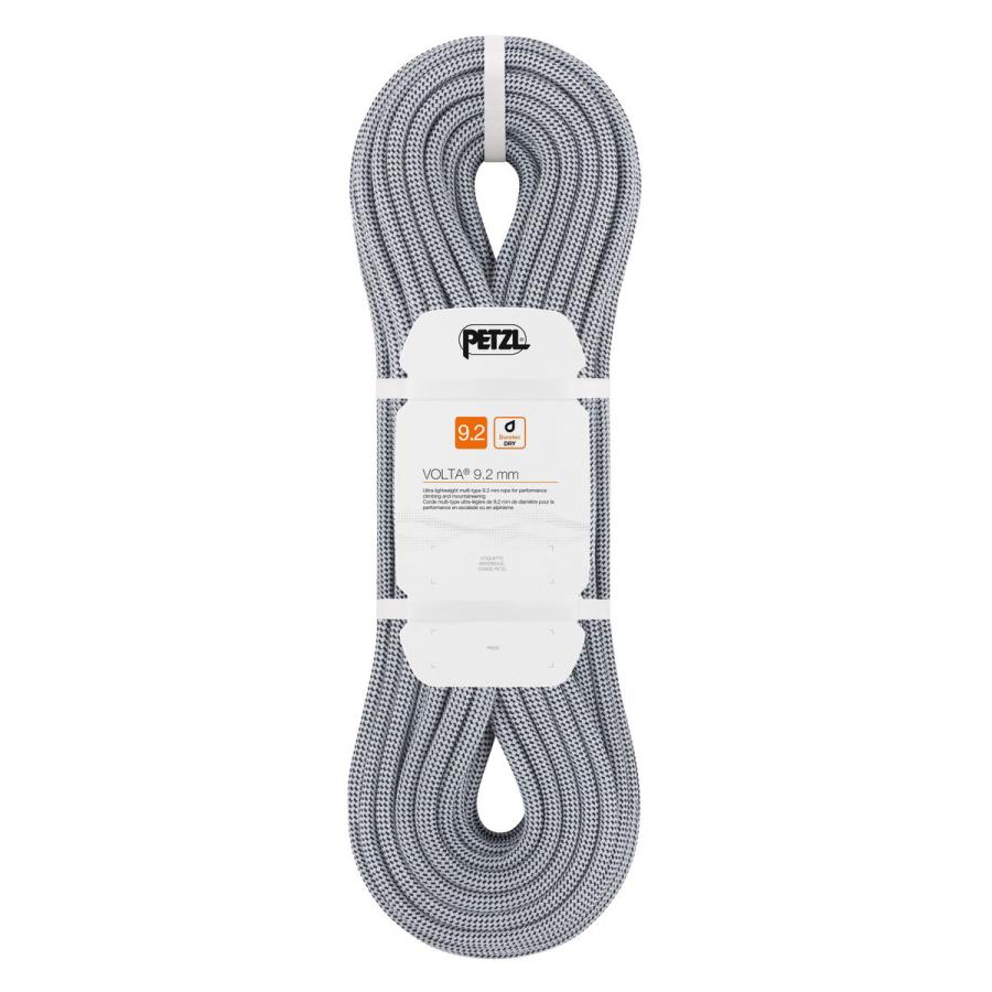 クライミング用ロープ PETZL ペツル ボルタ 9.2mm 50ｍ 送料無 R35A ザイル 登山 アルパイン リードクライミング | PETZL | 01