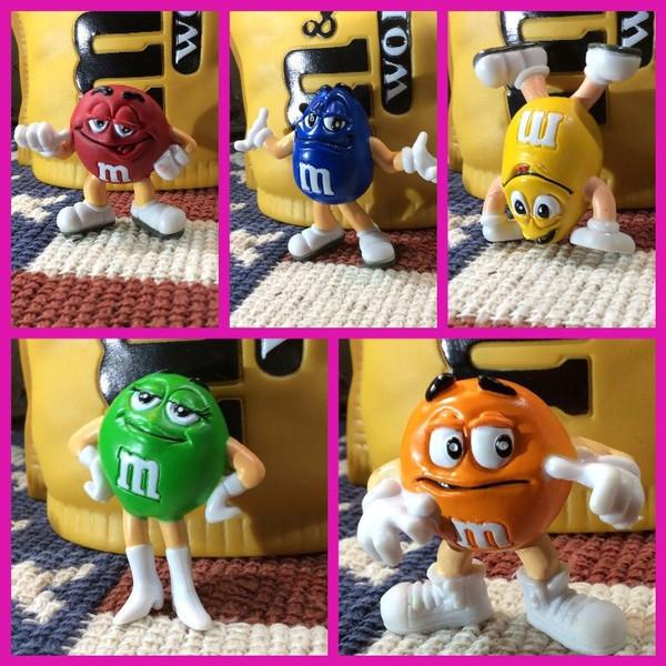 M&M's チョコレート エムアンドエム フィギュア5体セット/エム＆エムズ