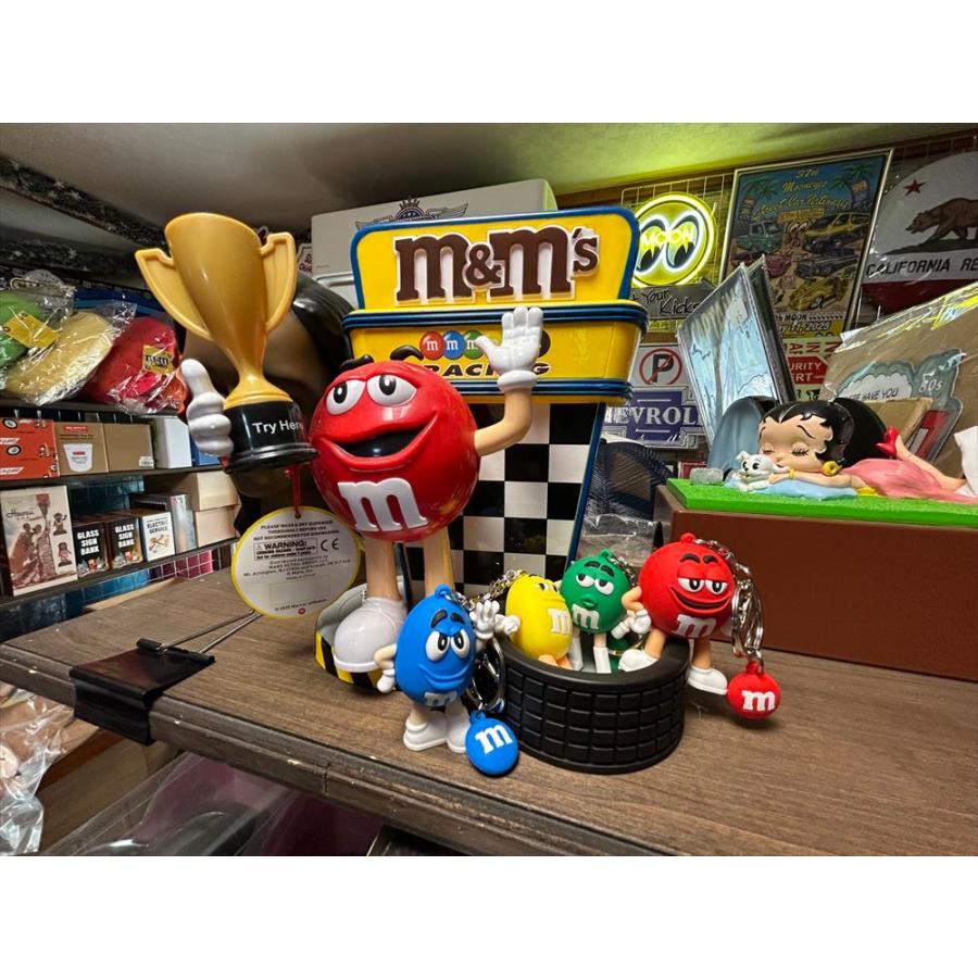 エムアンドエムズ M&M's （グリーン）立体 3D ラバー キーホルダー