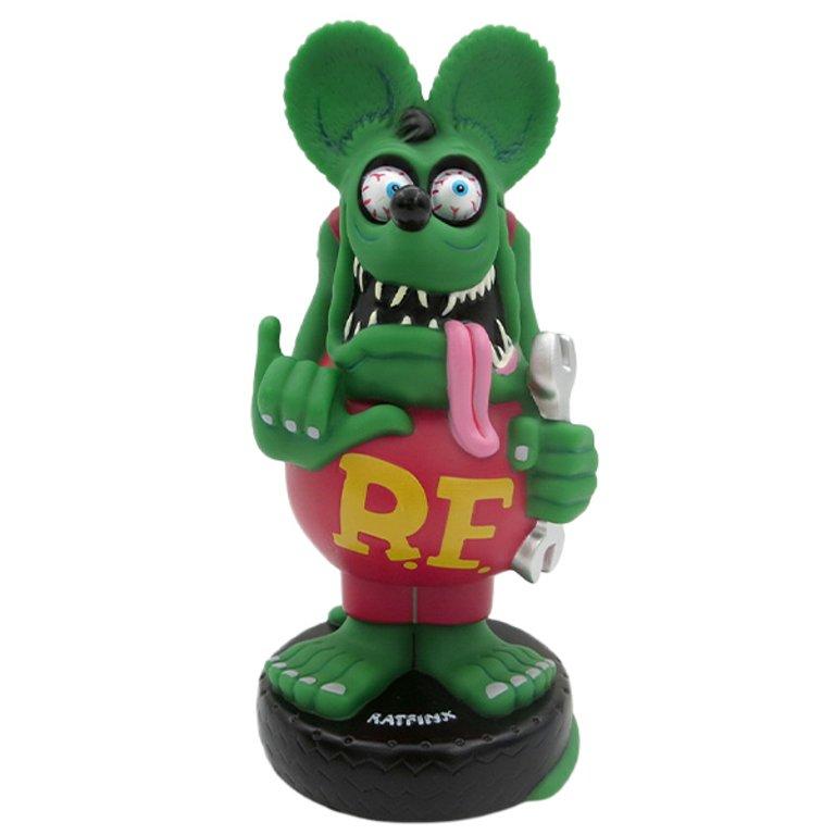 ラットフィンク ボビングヘッド ガレージ（グリーン） 【RAT FINK