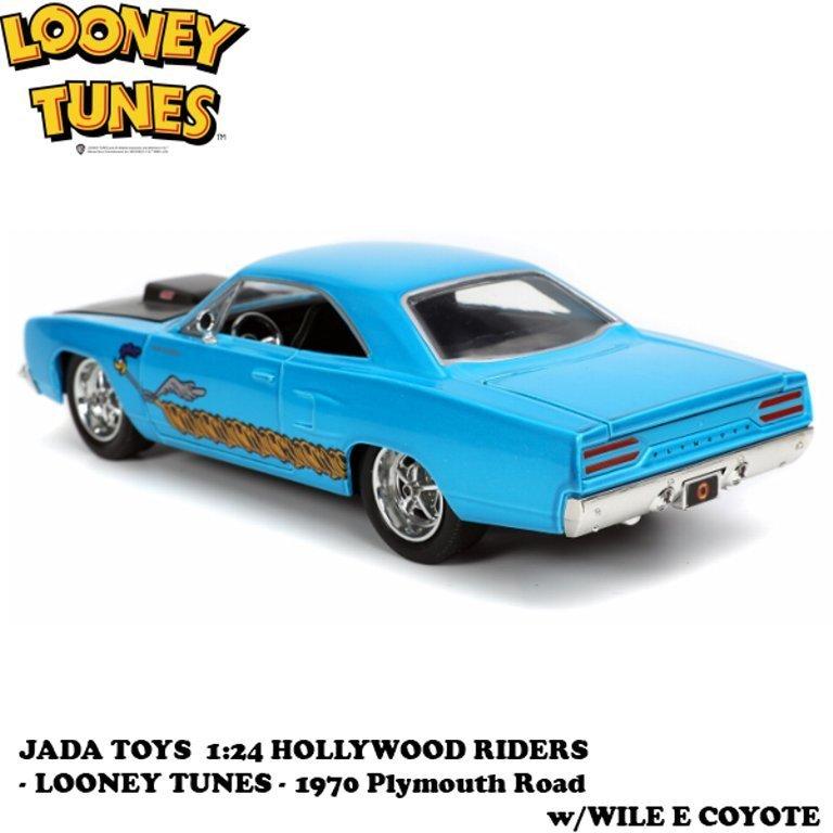 JADA TOYS ルーニー・テューンズ プリマス ロードランナー 1970 Amazon.co.jp: Jada Wile E Coyote & 1970 プリムス ロード ランナー