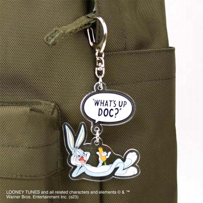 ワーナーブラザーズ　バックスバニー　写真立てキーホルダー 送料無料！ ☆ラバーキーホルダー☆ 【バッグスバニー Bugs Bunny