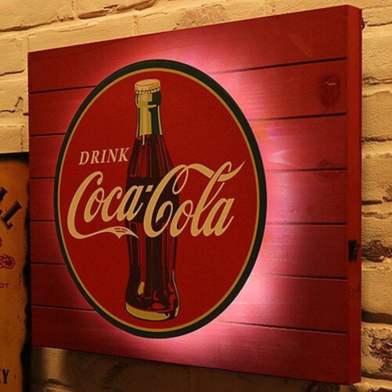 大特価放出！ コカコーラ グッズ アメリカン雑貨 Coca Cola 照明
