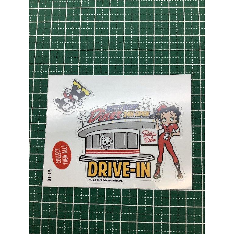 ベティちゃんベティーステッカー（DINER） BT-15 シール