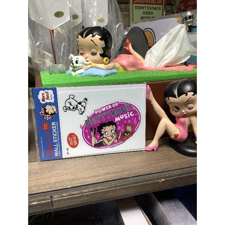 ベティちゃんベティーステッカー（MUSIC） BT-16 シール