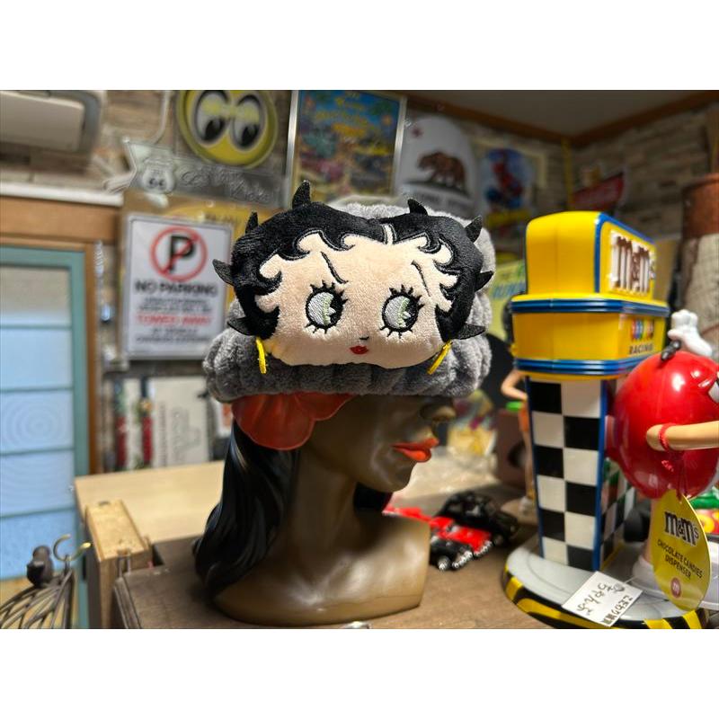パンデイロ　lp 交換ヘッド、フープ有り‼️美品‼️ ベティーちゃん ベティブープ（グレー）ヘアバンド HAIR BAND BETTY