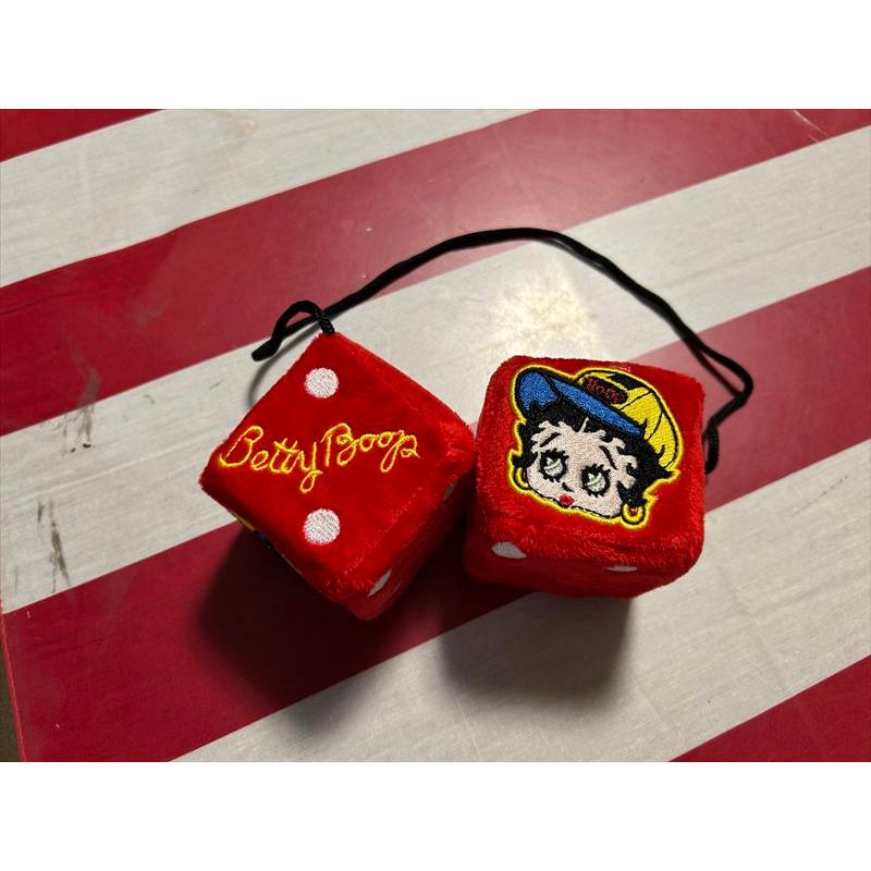 ベティーちゃん ベティブープ（レッド）幸運を呼ぶダイス　BETTY ファジーダイス　ラッキーアイテム |  | 01