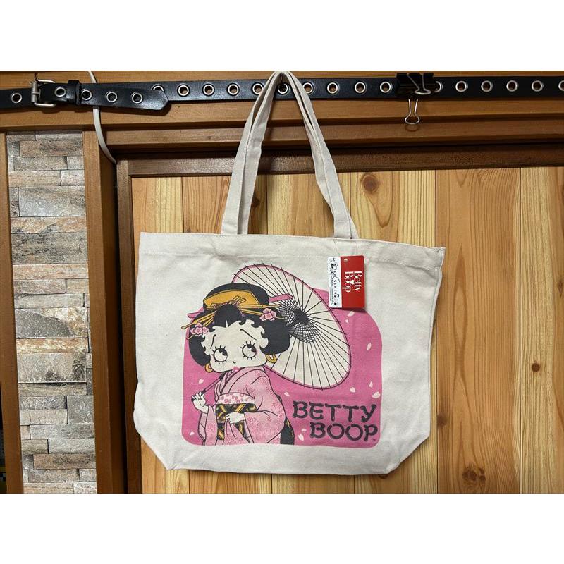 ベティーちゃん ベティブープ（桜） 和柄トートバッグ 浮世絵ベティ