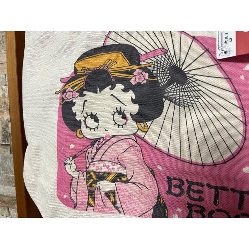 ベティーちゃん ベティブープ（桜） 和柄トートバッグ 浮世絵ベティ