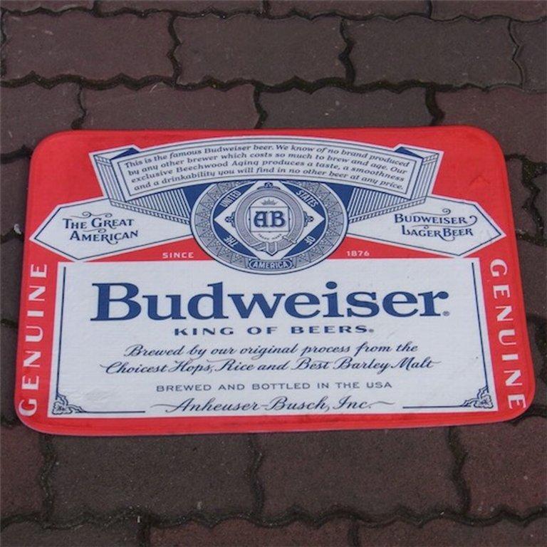 Budweiser バドワイザー フロアマット バー用品 リカー 酒 アメリカン