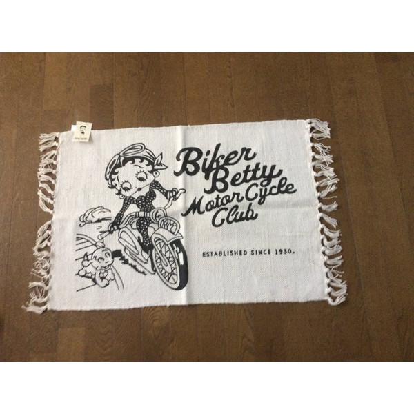 ベティーちゃん Betty フロアマット Betty Biker アメリカン雑貨 アメリカ雑貨 ベティ ベティブープ ベティちゃん ベティー