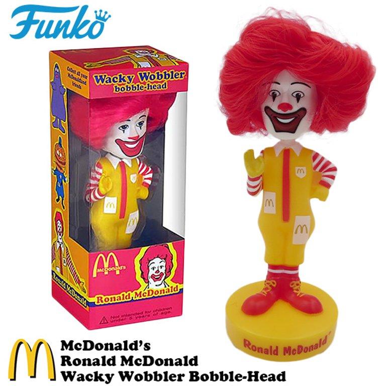 マクドナルド フィギュア ドナルド ピエロマスコット ボビングヘッド