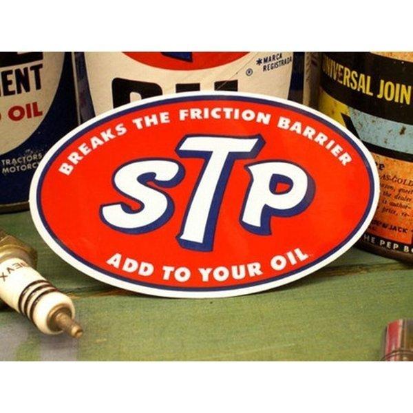 レーシングステッカー　STP　アメリカン雑貨 シール デカール バイク アメリカン雑貨 アメリカ雑貨 | ブランド登録なし