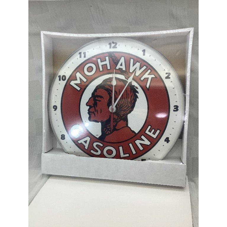 ガレージクロック MOHAWK GAS 時計 掛時計 アメリカン雑貨 アメ雑