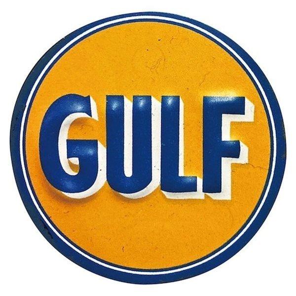 かわいい マグネット Gulf エンボスマグネット 磁石 キッチン雑貨アメリカ雑貨 アメ雑 アメリカン雑貨