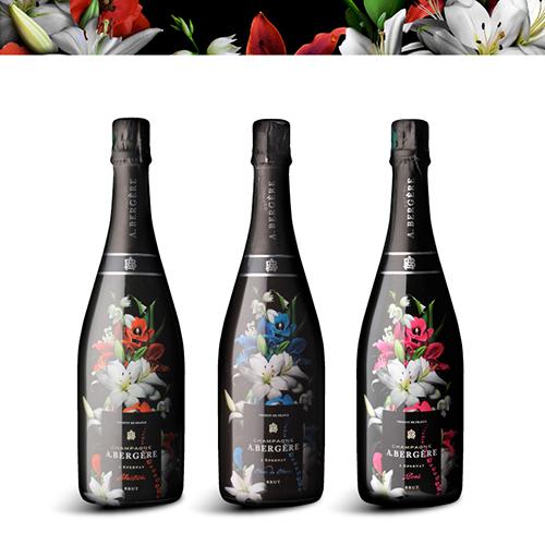 シャンパン スパークリング 送料無料 A.ベルジェール キュヴェ フルール 750ml シャンパーニュ 花柄 ボトル 浜運A｜champagnehouse｜04