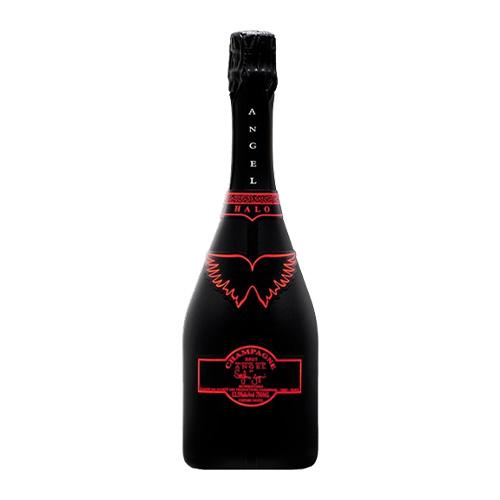 正規品 エンジェルシャンパン 送料無料 エンジェル シャンパン ヘイローレッド (赤) NV 750ml RED BOX 専用箱 光るボトル ルミナス ナイト系 浜運A ハロウィンの画像