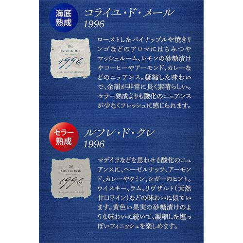 ドヤール マエ ミロワール ダルジャンソール 2012 海底熟成 入り 2本 セット 木箱 750ml シャンパン シャンパーニュ 虎_14