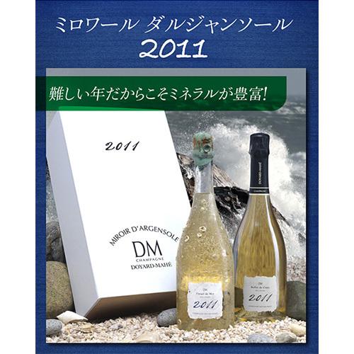 ドヤール マエ ミロワール ダルジャンソール 2012 海底熟成 入り 2本 セット 木箱 750ml シャンパン シャンパーニュ 虎_9
