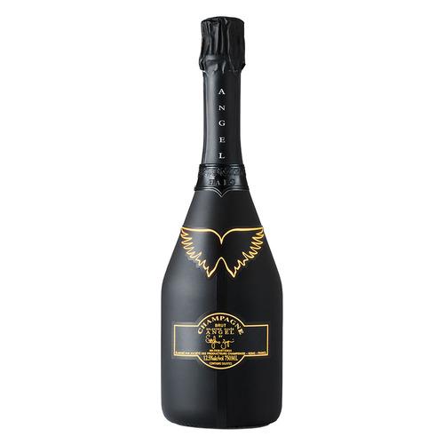 正規品 エンジェルシャンパン 送料無料 エンジェル シャンパン ヘイローオレンジ (橙) NV 750ml PURPLE BOX 専用箱入り 光るボトル ルミナス 浜運A ハロウィンの画像