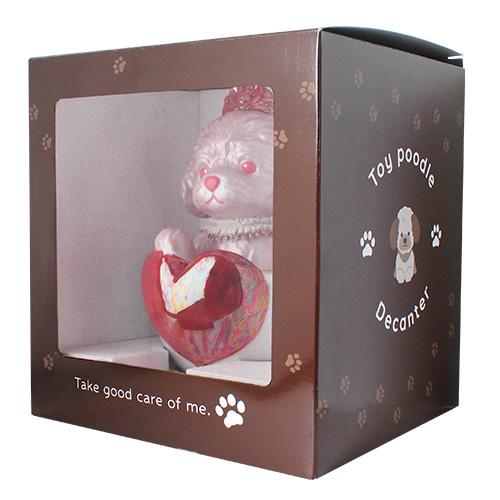 正規品 ブランデー 箱付き ティーカッププードル デキャンタ