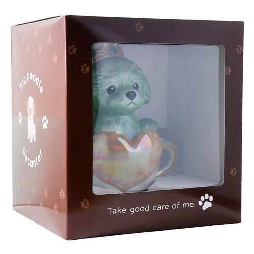 新商品 正規品 箱付き ティーカッププードル デキャンタ