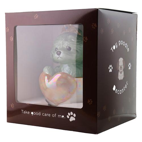 値下げ［限定品］ テディデキャンタ　ティーカッププードル　ブランデー　飾りボトル ティーカッププードル 飾りボトル デキャンタ ブランデー - メルカリ