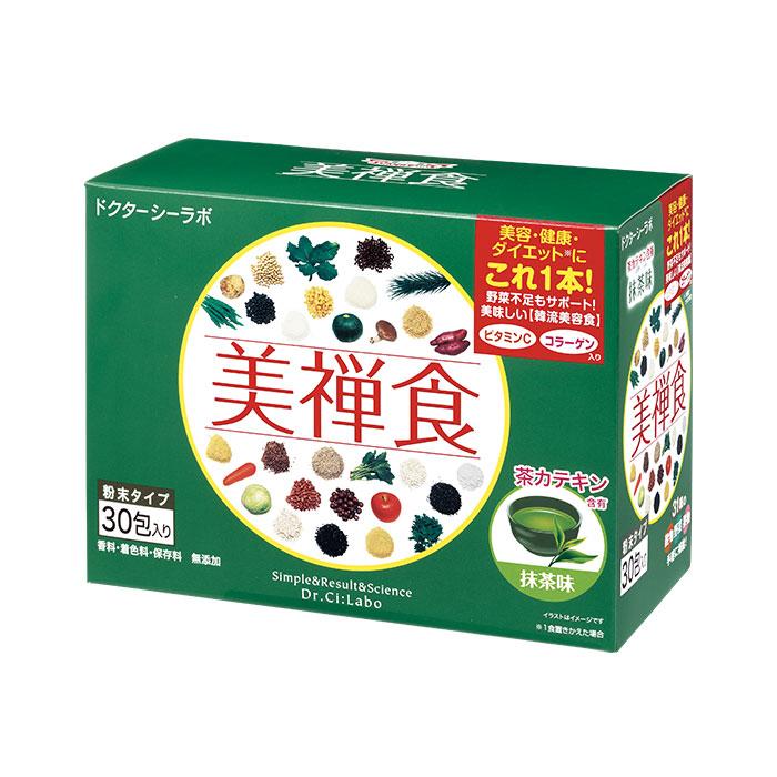 ドクターシーラボ 美禅食(抹茶味) 30包 : くすりのチャンピオン - 通販