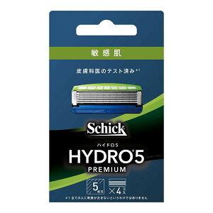 シック ハイドロ5プレミアム 敏感肌用 替刃 4コ入 : くすりの