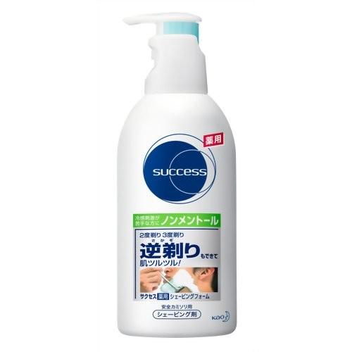 花王)サクセス 薬用シェービングフォーム ノンメントール 250g 