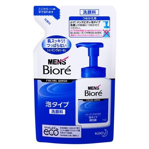 メンズビオレ 泡タイプ洗顔 詰め替え用 130ml(Biore)(男性用洗顔料