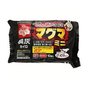 桐灰 マグマミニ(貼らないカイロ) 10枚入 : くすりのチャンピオン