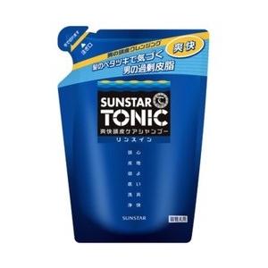 【SUNSTAR】 サンスター トニック 爽快頭皮ケアシャンプーリンスイン つめかえ用 340mL｜champion-drug