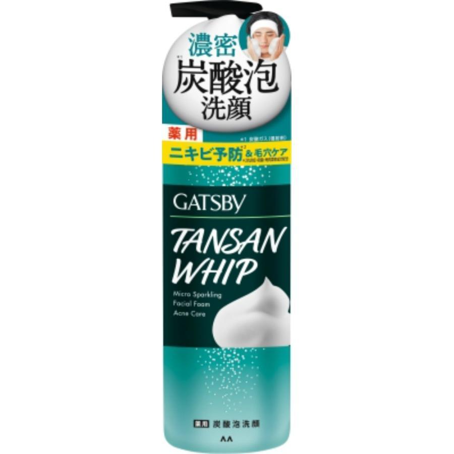 洗顔グッズ akyuise ギャツビー マイクロスパークリング泡洗顔 アクネケア 200g : くすりの