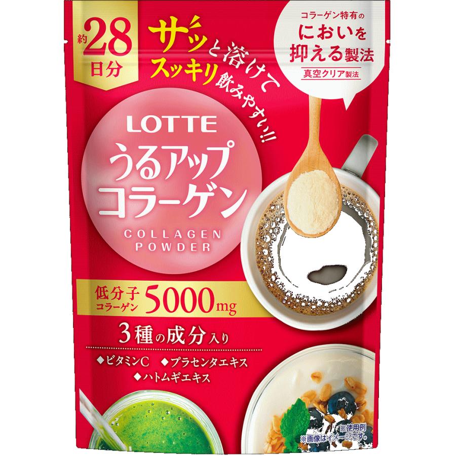 ロッテ うるアップコラーゲン パウダー 185g : くすりのチャンピオン