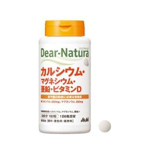 ディアナチュラ(Dear-Natura)  カルシウム・マグネシウム・亜鉛・ビタミンD 180粒｜champion-drug