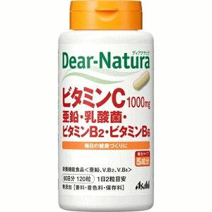 ディアナチュラ(Dear-Natura) ビタミンC・亜鉛・乳酸菌・ビタミンB2・ビタミンB６　 120粒｜champion-drug