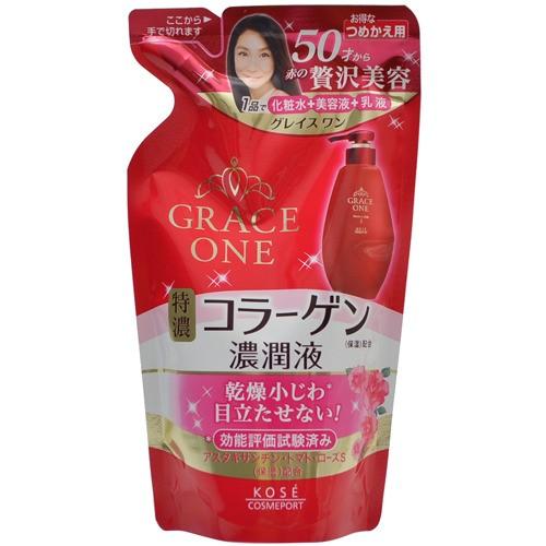 コーセー グレイスワン 濃潤液 特濃コラーゲン 詰め替え用 200ml