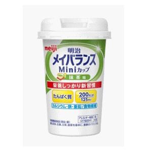 明治 メイバランスミニカップ(Mini) 抹茶味 125ml (介護食品)(栄養食品
