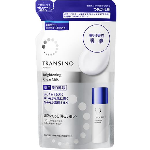 トランシーノ 薬用ブライトニング クリアミルク（つめかえ用） 90ml