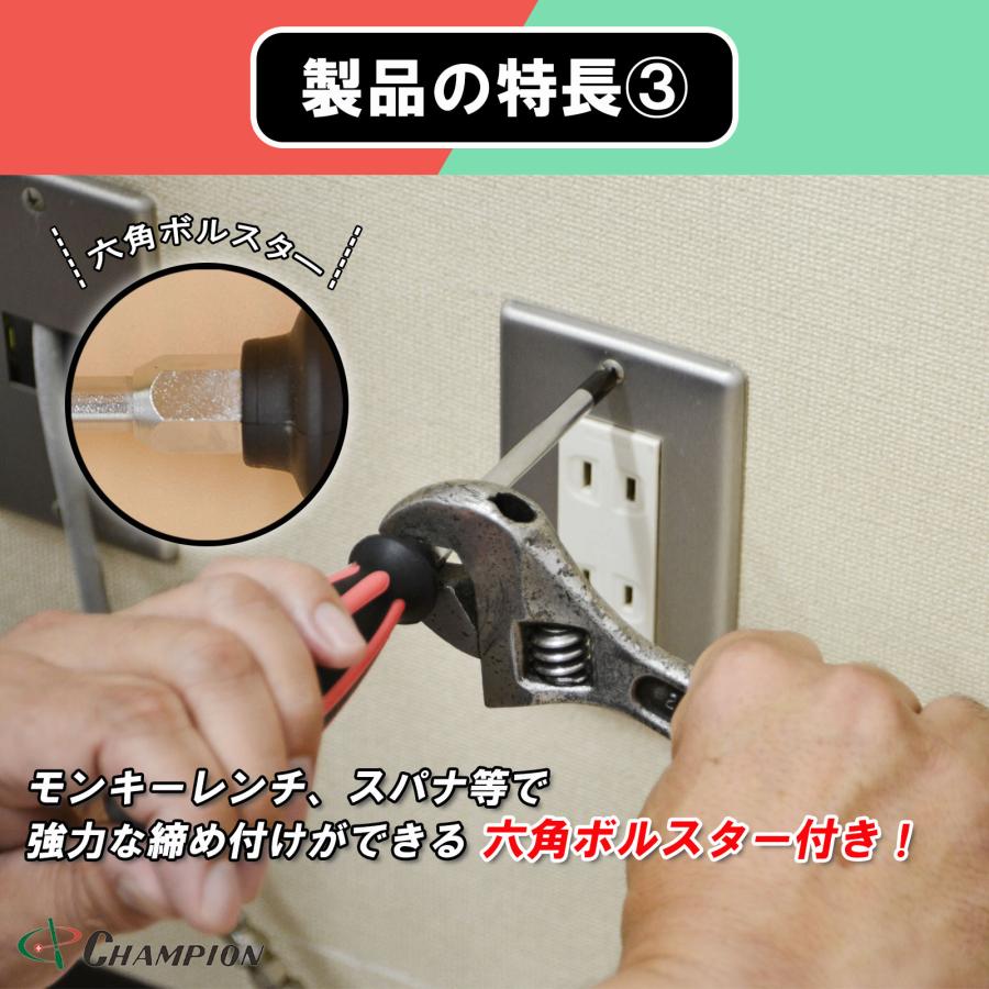貫通ドライバーセット 2本セット (+3・-8.5)×150 プラス