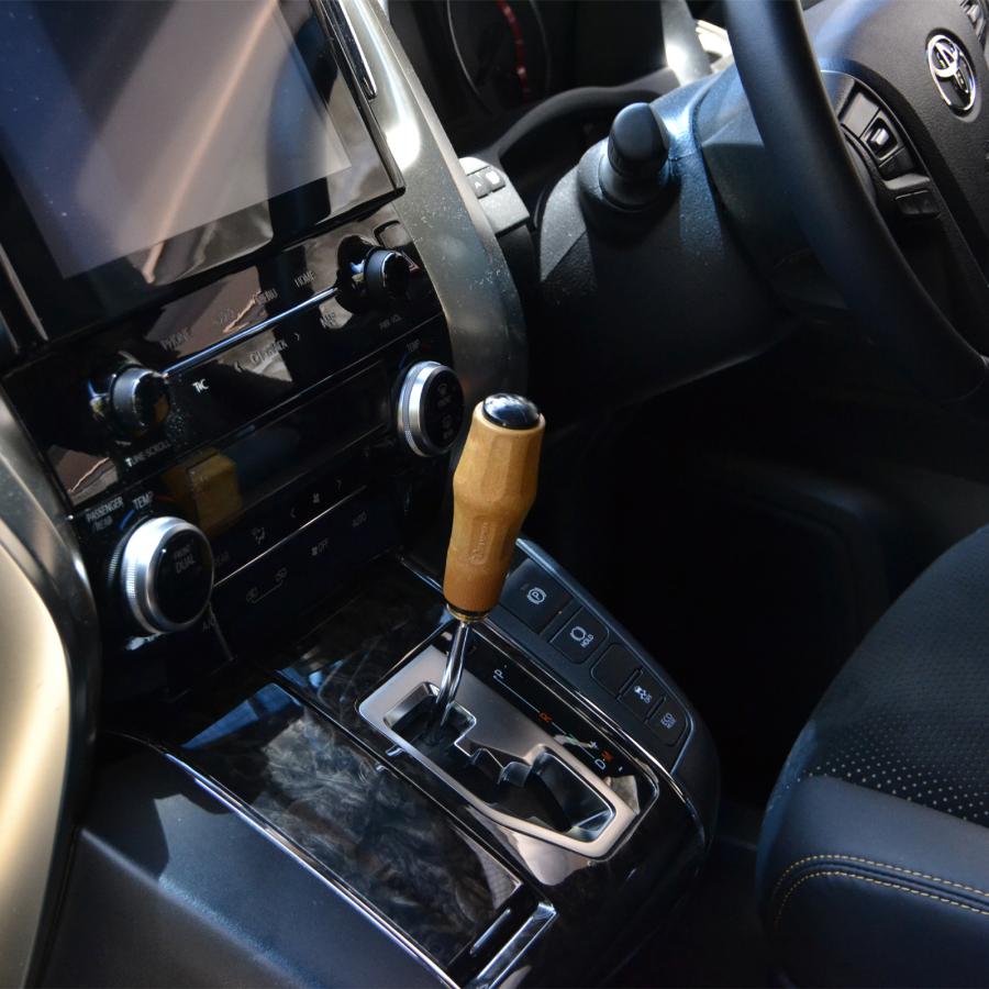 シフトノブ 汎用 ウッド M8 M10 M12 1.25mm AT車用 MT車用 100mm