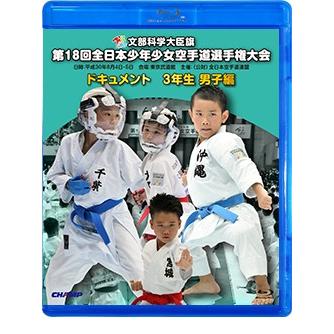第18回全日本少年少女空手道選手権大会 3年生男子編  (Blu-ray)｜champonline