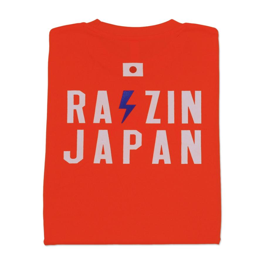 RISE JAPAN Tシャツ XL レッド/オレンジ 新品未開封 空手 Tシャツ RAIZIN JAPAN オレンジ 受注生産商品 : CHAMP