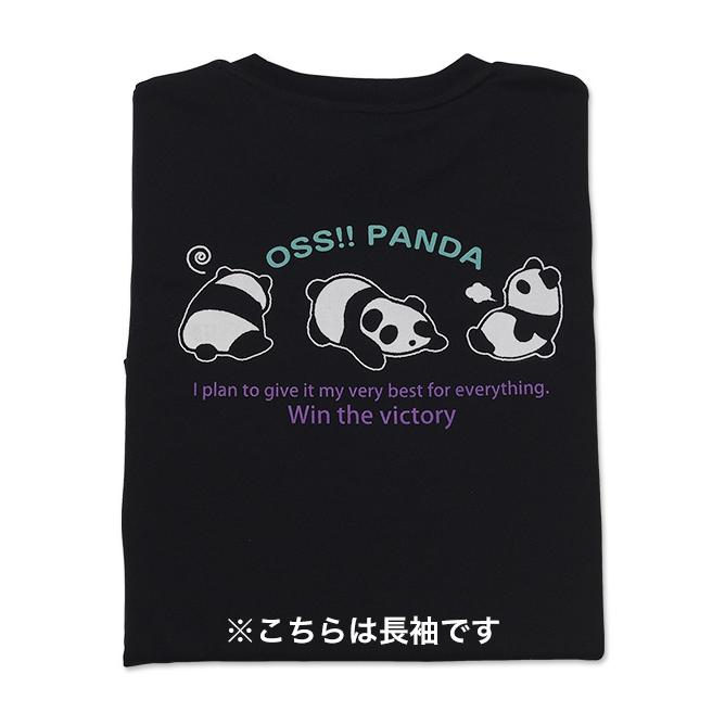 日曜発送 まめぱんださん専用 Tシャツ OSS!! パンダ 長袖 黒 受注生産商品 : CHAMP ONLINE - 通販