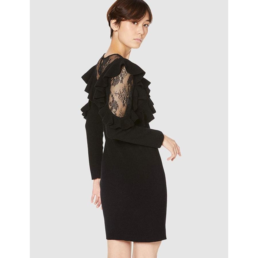 数量限定 リリーブラウン フリルニットワンピース Lwno レディース Blk 日本 F Free サイズ 驚きの安さ Zoetalentsolutions Com