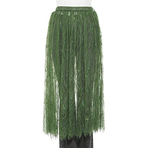 送料無料 ミラオーウェン レーススカート付ニットワンピース 0 09wno レディース Grn 日本 1 日本サイズ9 号相当 限定価格セール Technet 21 Org