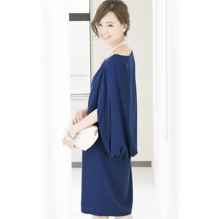 プールヴー パーティードレス ワンピース ドレス お呼ばれ 女子会 レディース ロイヤルブルー Mサイズ 9号 Kisumupoly Ac Ke