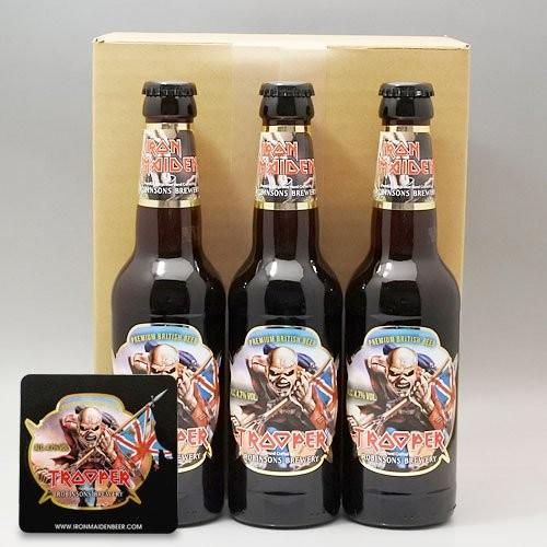 即日発送可アイアンメイデン トゥルーパー 3本 コースター1枚セット Sagaretxe Net