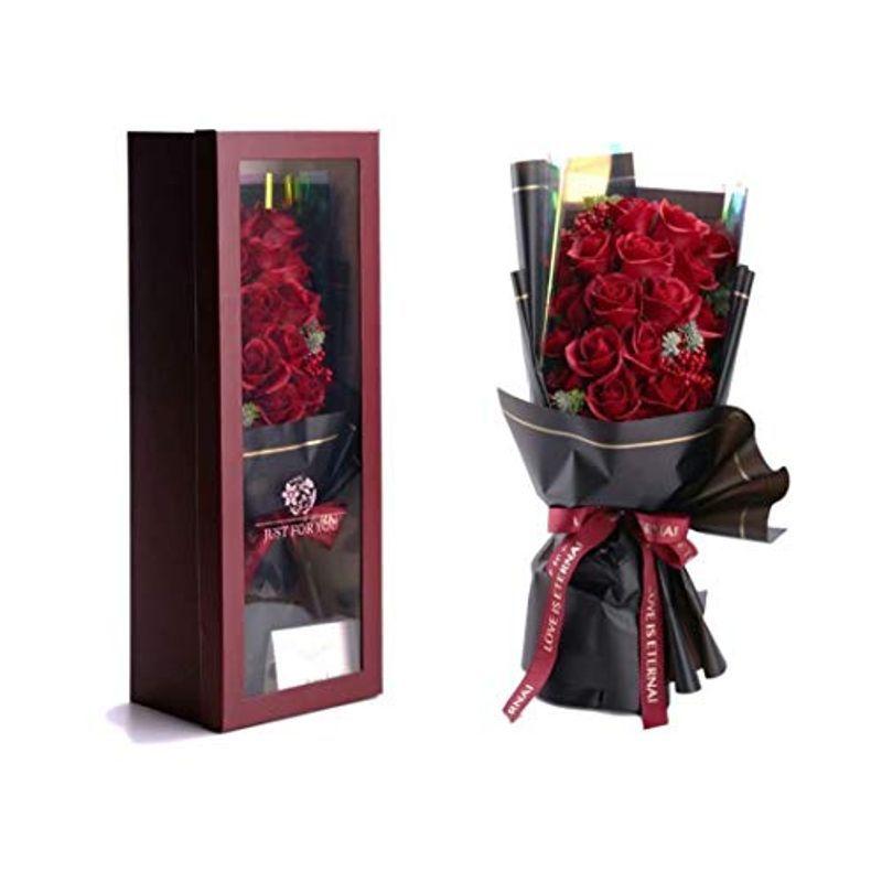 ワンサイズ超人気のソープフラワー プレゼント 枯れない花 薔薇 造花 花束 石鹸花 バラ ギフトボックス おしゃれ 贈り物 結婚祝い 誕生日 女性 母の日 卒 フラワーアレンジメント フラワーアレンジメントワンサイズ 9 243 Cryomisr Com